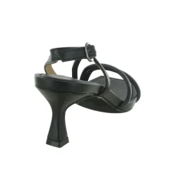 sandales et nu pieds - Cérémonie - femme - Cuir - Noir - Alma en pena