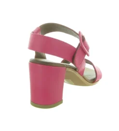 sandales et nu pieds - Cérémonie - femme - Cuir - Rose - Lune et lautre