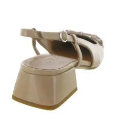 sandales et nu pieds - Cérémonie - femme - Cuir - Gris - Julie dee