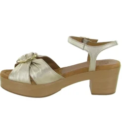 sandales et nu pieds - Cérémonie - femme - Nubuck - Or - Unisa