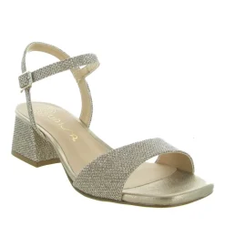 sandales et nu pieds - Cérémonie - femme - Cuir - Gris - Unisa