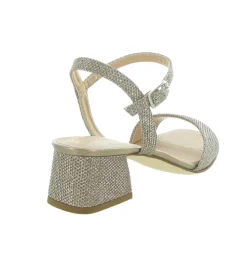sandales et nu pieds - Cérémonie - femme - Cuir - Gris - Unisa