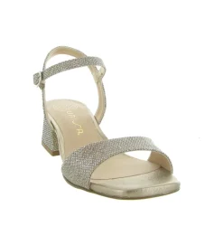 sandales et nu pieds - Cérémonie - femme - Cuir - Gris - Unisa
