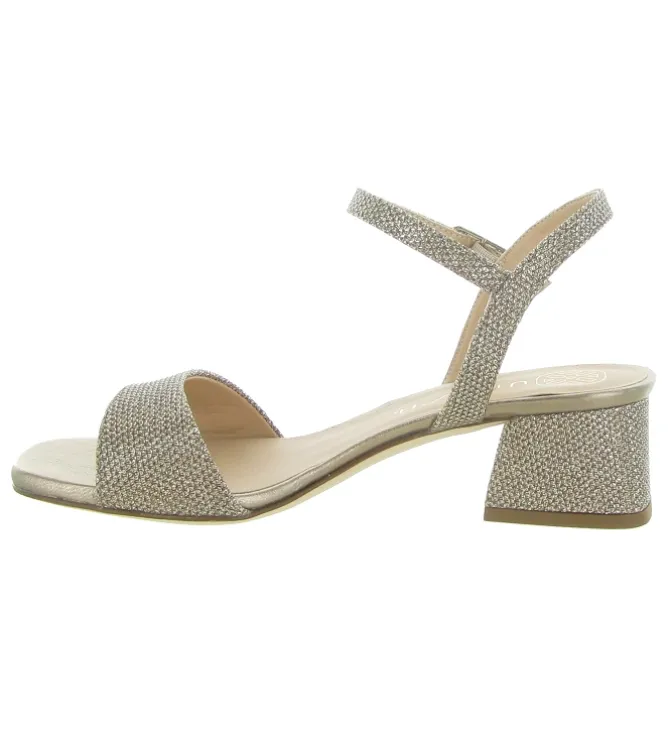 sandales et nu pieds - Cérémonie - femme - Cuir - Gris - Unisa