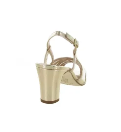sandales et nu pieds - Cérémonie - femme - Cuir - Or - Unisa