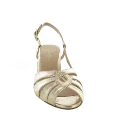 sandales et nu pieds - Cérémonie - femme - Cuir - Or - Unisa