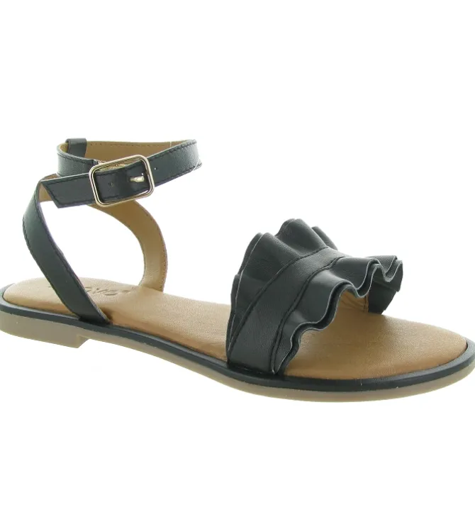 sandales et nu pieds - Cérémonie - femme - Cuir - Noir - Inuovo