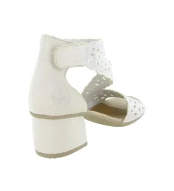 sandales et nu pieds - Cérémonie - femme - Cuir - Blanc - Rieker