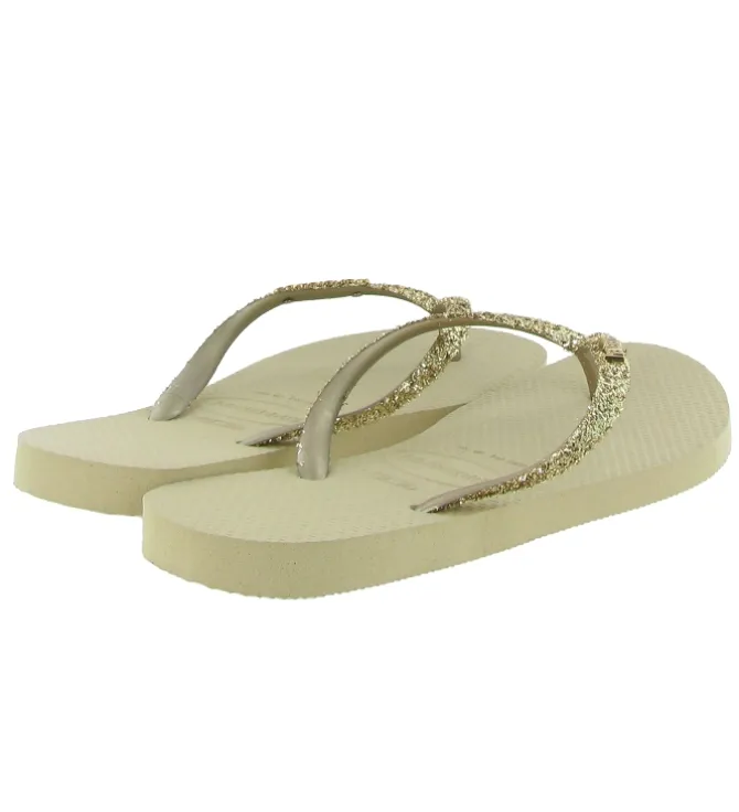 sandales et nu pieds - Entre doigt & Tong - femme - Nylon - Beige - Havaianas