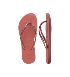 sandales et nu pieds - Entre doigt & Tong - femme - Nylon - Rose - Havaianas