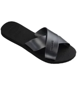 sandales et nu pieds - Entre doigt & Tong - femme - Synthétique - Noir - Havaianas