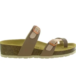 sandales et nu pieds - Entre doigt & Tong - femme - Synthétique - Bronze - Armando