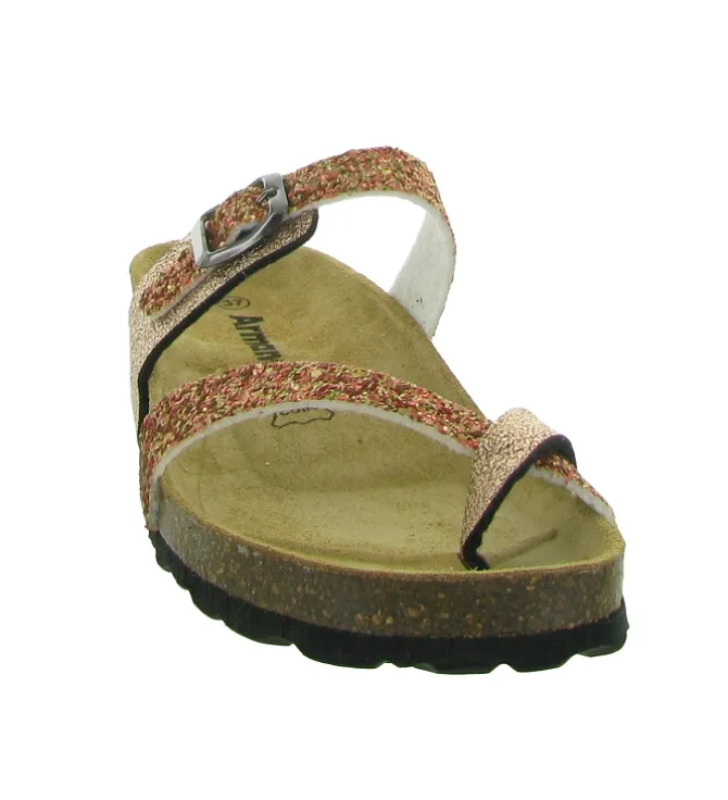 sandales et nu pieds - Entre doigt & Tong - femme - Synthétique - Rose - Armando