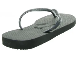 sandales et nu pieds - Entre doigt & Tong - femme - Nylon - Noir - Havaianas