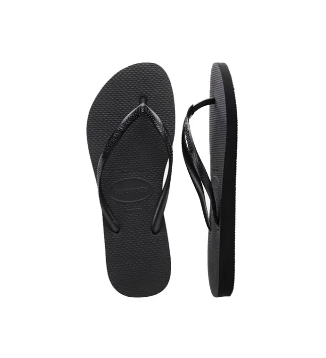 sandales et nu pieds - Entre doigt & Tong - femme - Nylon - Noir - Havaianas