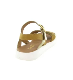 sandales et nu pieds - - junior fille - Cuir - Camel - Bellamy