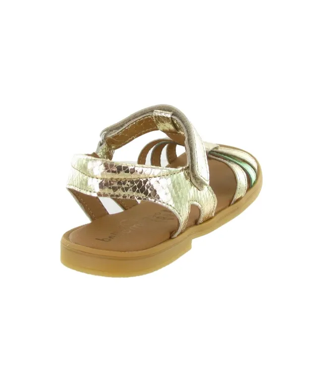 sandales et nu pieds - - junior fille - Cuir - Or - Bellamy