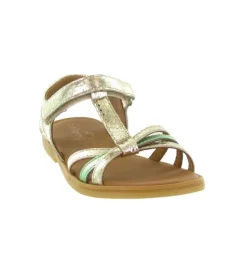 sandales et nu pieds - - junior fille - Cuir - Or - Bellamy