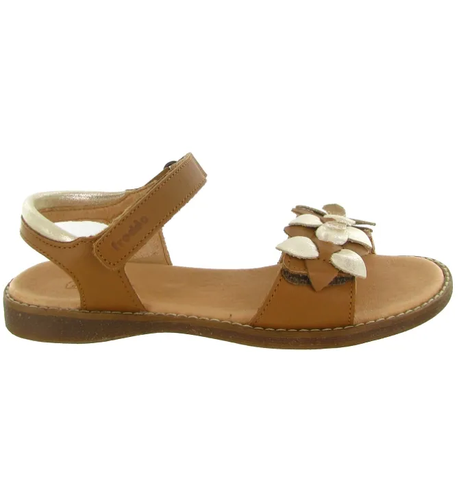 sandales et nu pieds - - junior fille - Cuir - Marron - Froddo