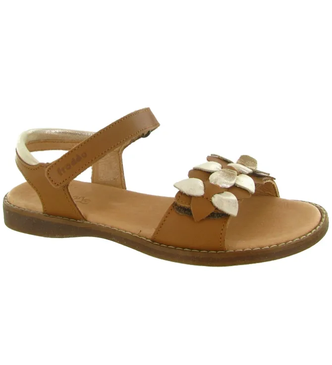 sandales et nu pieds - - junior fille - Cuir - Marron - Froddo