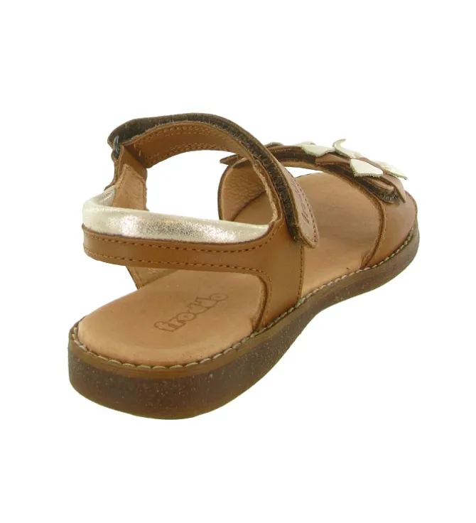 sandales et nu pieds - - junior fille - Cuir - Marron - Froddo