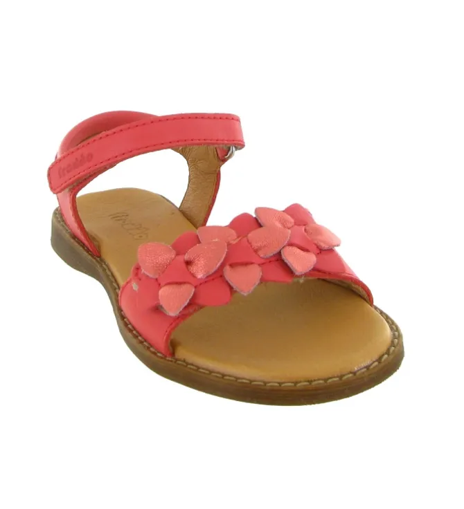 sandales et nu pieds - - junior fille - Cuir - Orange - Froddo