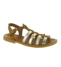 sandales et nu pieds - - junior fille - Cuir - Blanc - Bellamy