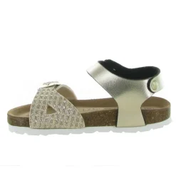 sandales et nu pieds - - junior fille - Synthétique - Or - Armando