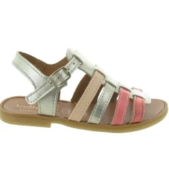 sandales et nu pieds - - junior fille - Cuir - Rose - Bellamy