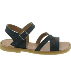 sandales et nu pieds - - junior fille - Cuir - Bleu Marine - Bellamy