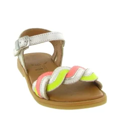 sandales et nu pieds - - junior fille - Cuir - Beige - Bellamy