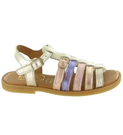 sandales et nu pieds - - junior fille - Cuir - Rose - Bellamy