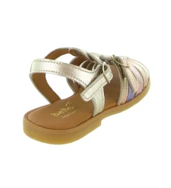 sandales et nu pieds - - junior fille - Cuir - Rose - Bellamy