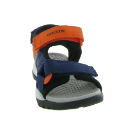 sandales et nu pieds - - junior garcon - Textile - Bleu Marine - Geox