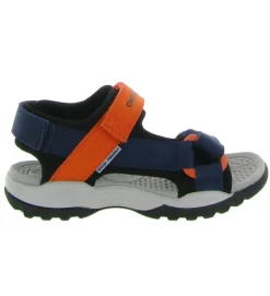 sandales et nu pieds - - junior garcon - Textile - Bleu Marine - Geox