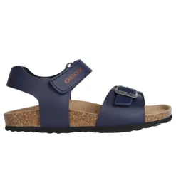sandales et nu pieds - - junior garcon - Synthétique - Bleu Marine - Geox