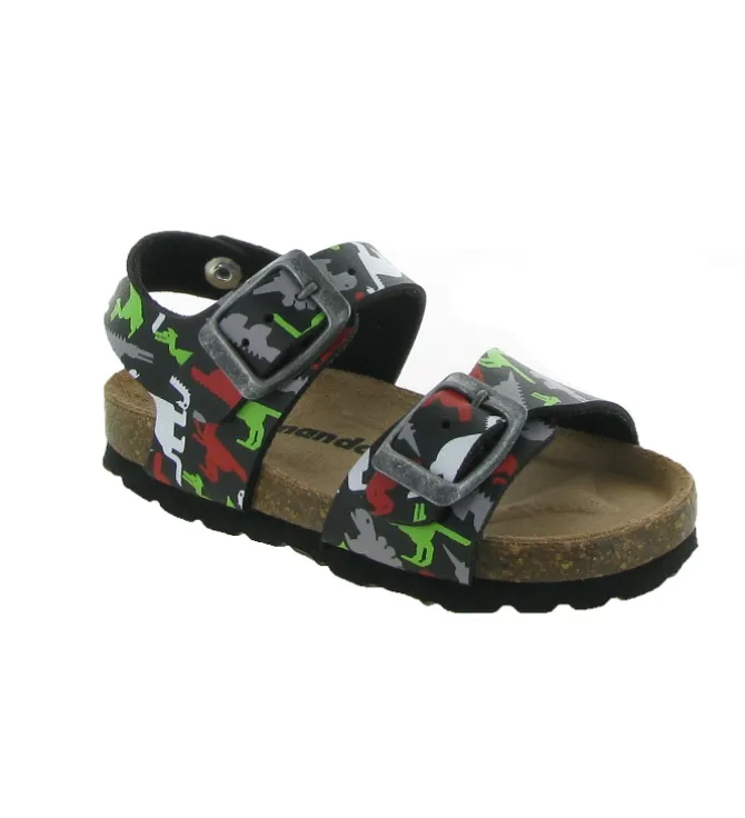 sandales et nu pieds - - junior garcon - Synthétique - Noir - Armando