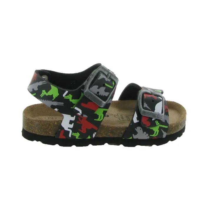 sandales et nu pieds - - junior garcon - Synthétique - Noir - Armando