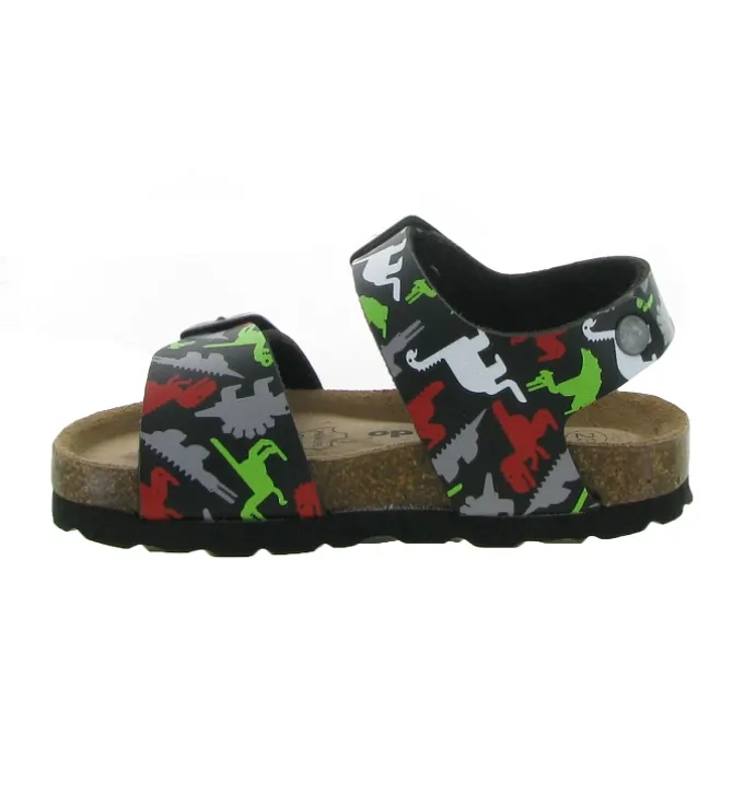 sandales et nu pieds - - junior garcon - Synthétique - Noir - Armando