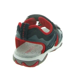 sandales et nu pieds - - junior garcon - Toile - Bleu Marine - Superfit