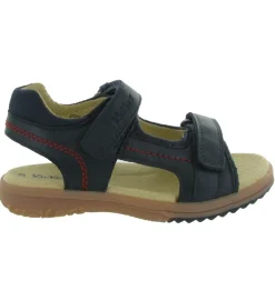 sandales et nu pieds - - junior garcon - Cuir - Bleu Marine - Kickers