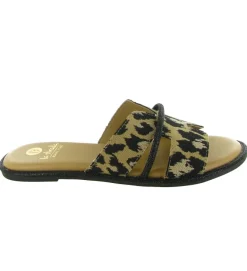 sandales et nu pieds - Mule Sabot - femme - Synthétique - Léopard - La strada