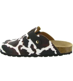 sandales et nu pieds - Mule Sabot - femme - Fourrure - Vache - Armando