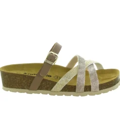 sandales et nu pieds - Mule Sabot - femme - Synthétique - Beige - Armando