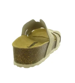 sandales et nu pieds - Mule Sabot - femme - Synthétique - Beige - Armando