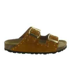 sandales et nu pieds - Mule Sabot - femme - Synthétique - Camel - Armando