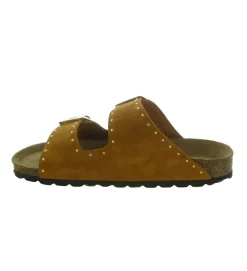 sandales et nu pieds - Mule Sabot - femme - Synthétique - Camel - Armando