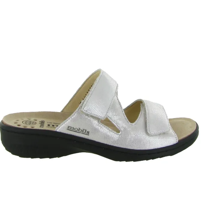 sandales et nu pieds - Mule Sabot - femme - Cuir - Blanc - Mephisto
