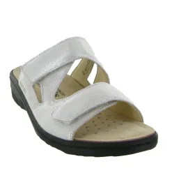 sandales et nu pieds - Mule Sabot - femme - Cuir - Blanc - Mephisto
