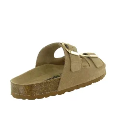 sandales et nu pieds - Mule Sabot - femme - Nubuck - Beige - Armando